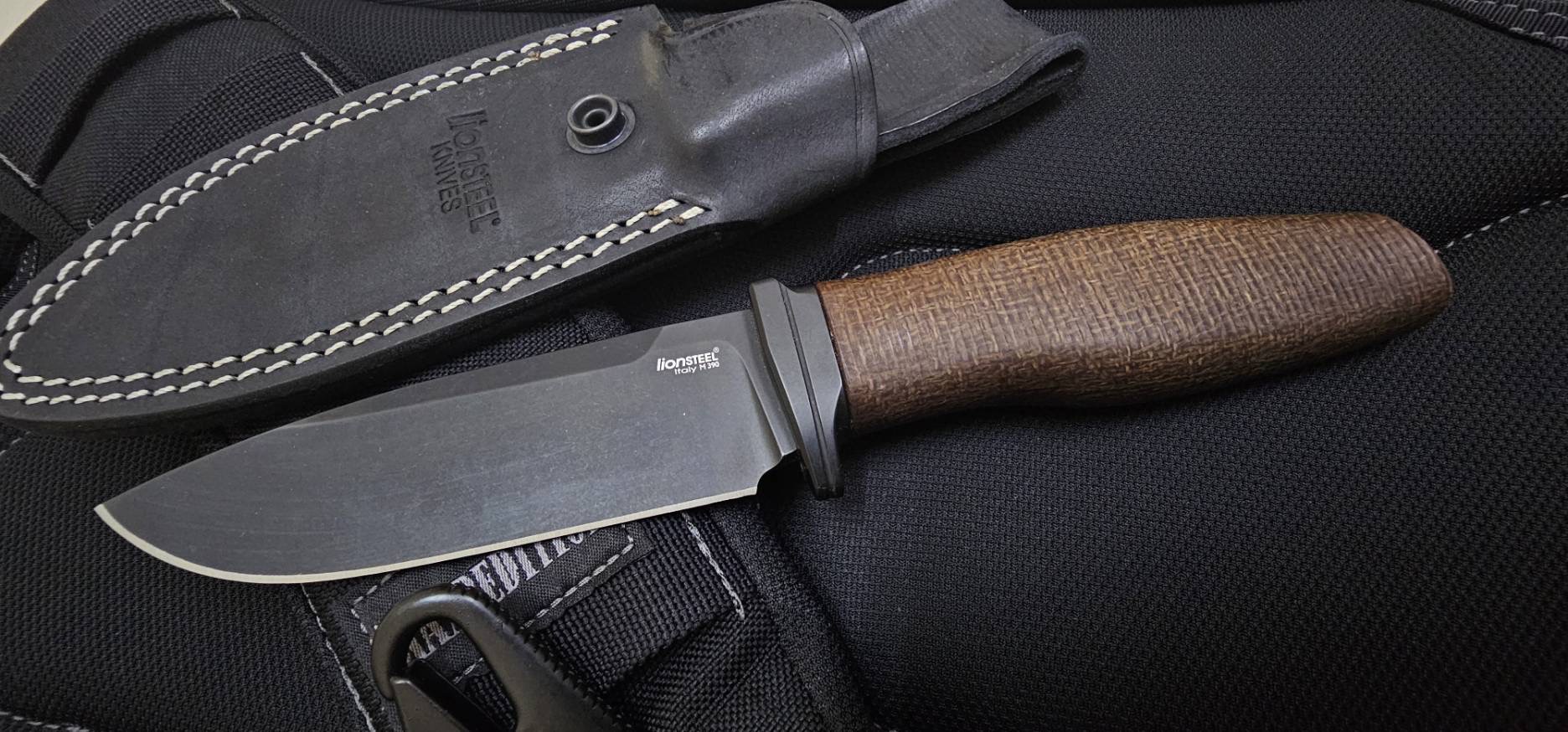 LionSTEEL ACHA Fixed Blade Natural