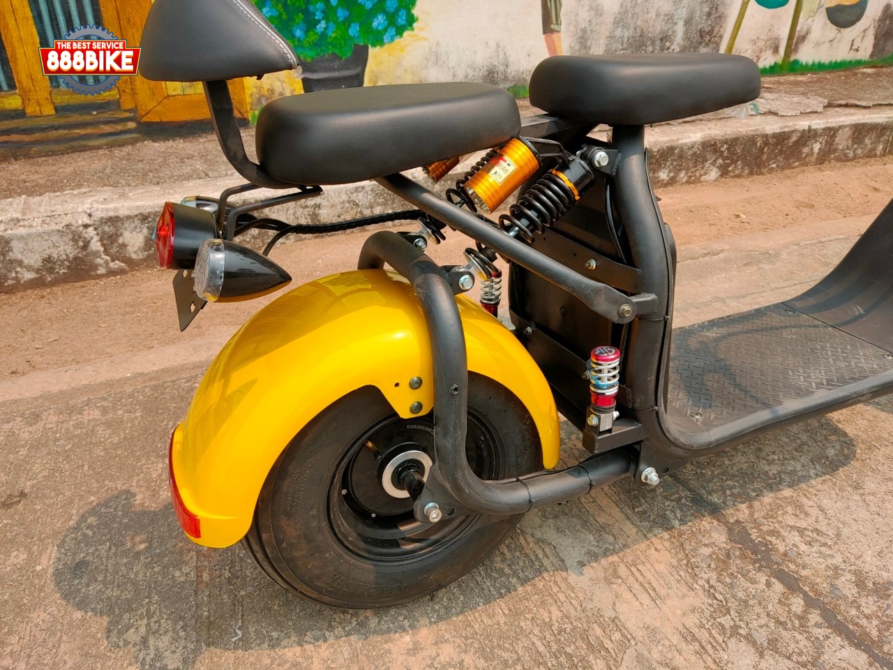 สกูตเตอร์ไฟฟ้าล้อโต HORECA C07A | มอเตอร์ 1500W แบต 60V/20Ah วิ่งไกล 50-60 กม.