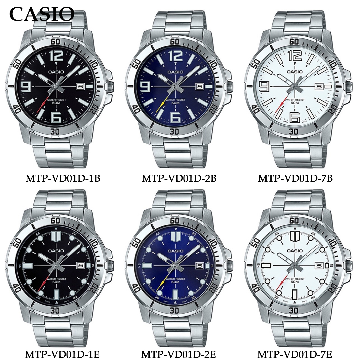 CASIO MTP-VD01D-2B