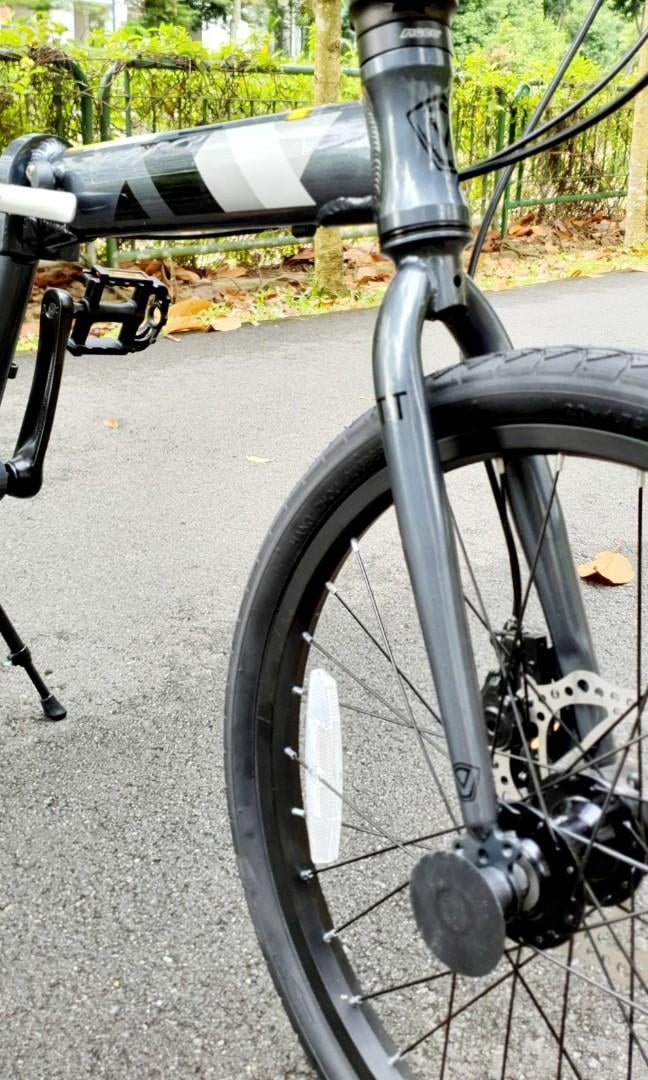 จักรยานพับได้ Java TT-7S-D (Shimano 7 Speed / Disc) 20“ (451)