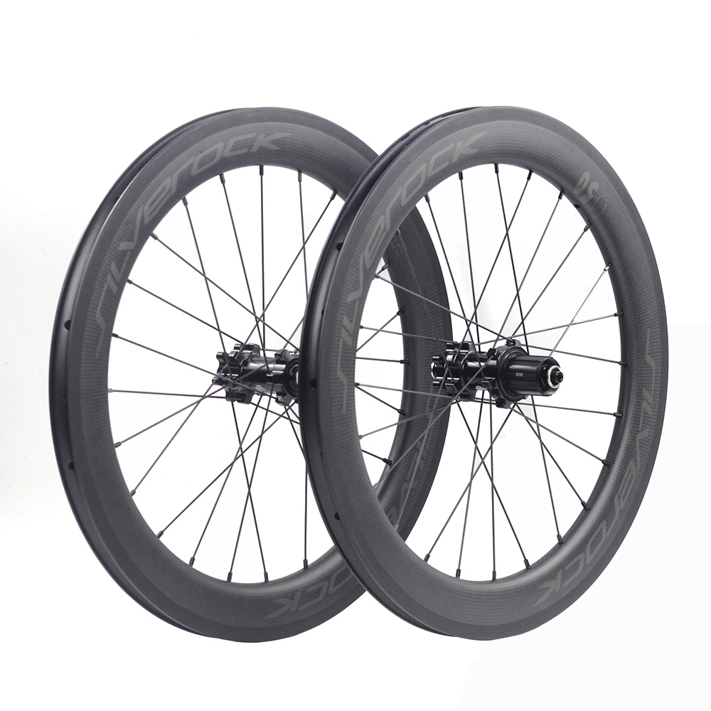ล้อมินิ ล้อคาร์บอน SILVEROCK SR50 Carbon Wheels 451 20" 1 1/8" 22in 406 Disc Brake 50mm Clincher