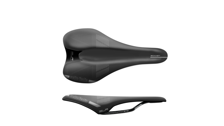 เบาะอานนั่ง SELLE ITALIA , SLR BOOST TM Saddle, สีดำ, SIZE S, L