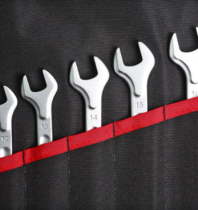 ชุดประแจแหวนข้างปากตาย (12ชิ้น) ฟอร์ซ (FORCE) [หน่วย mm.] Pn.5121C (*)