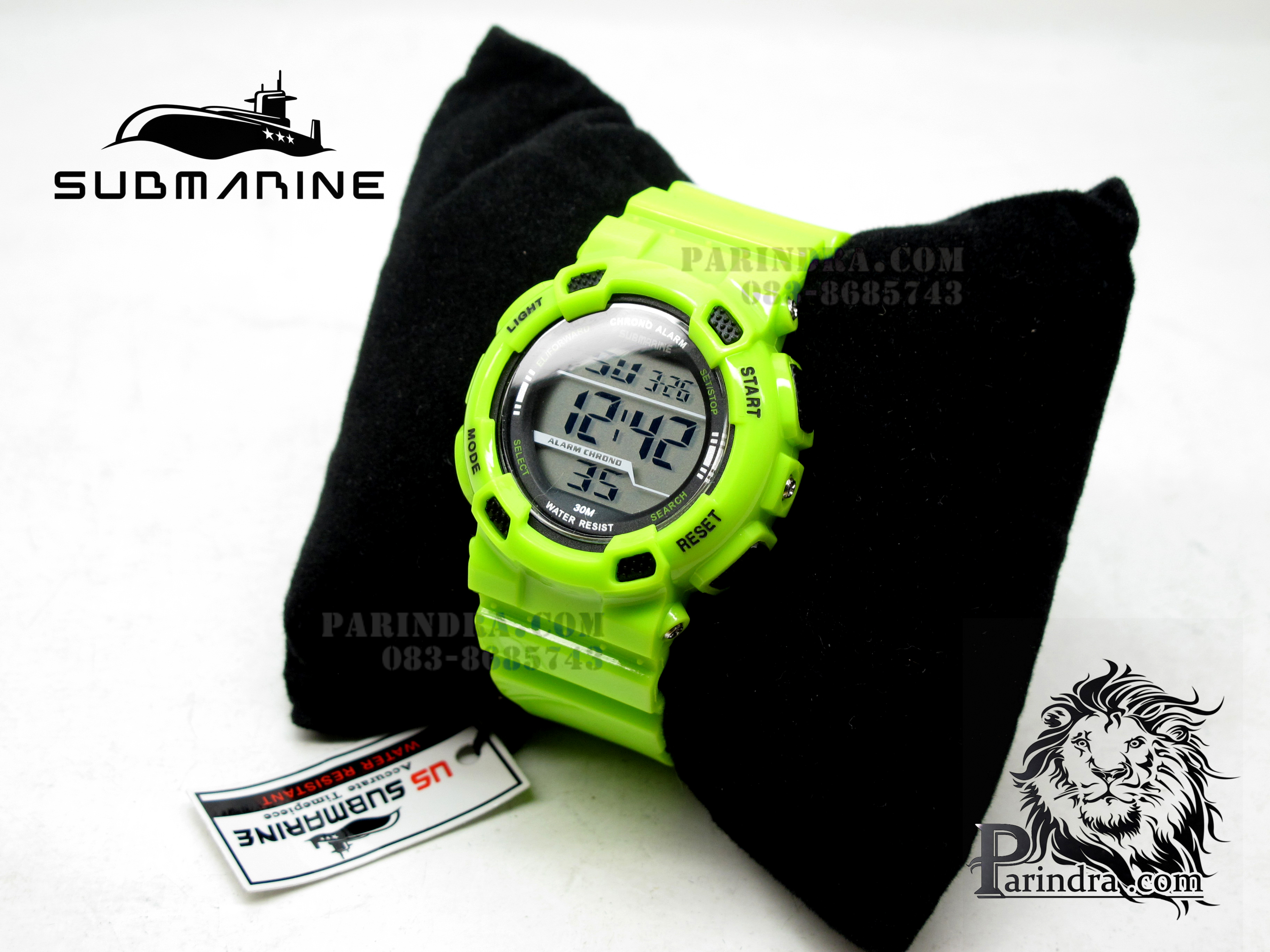 นาฬิกา US submarine รุ่น TP1282L สำหรับเด็กหรือผู้หญิงทั่วไป สีเขี่ยวอ่อน สดใสน่ารัก
