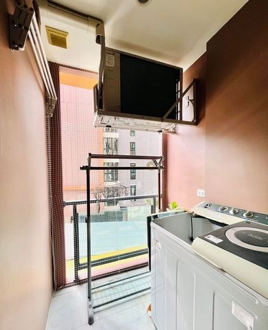 ให้เช่าคอนโด เดอะ คิวบ์ พลัส แจ้งวัฒนะ ชั้น 3 ตึก D 28 ตรม.เฟอร์ครบ เครื่องใช้ไฟฟ้าครบ มีเครื่องซักผ้า