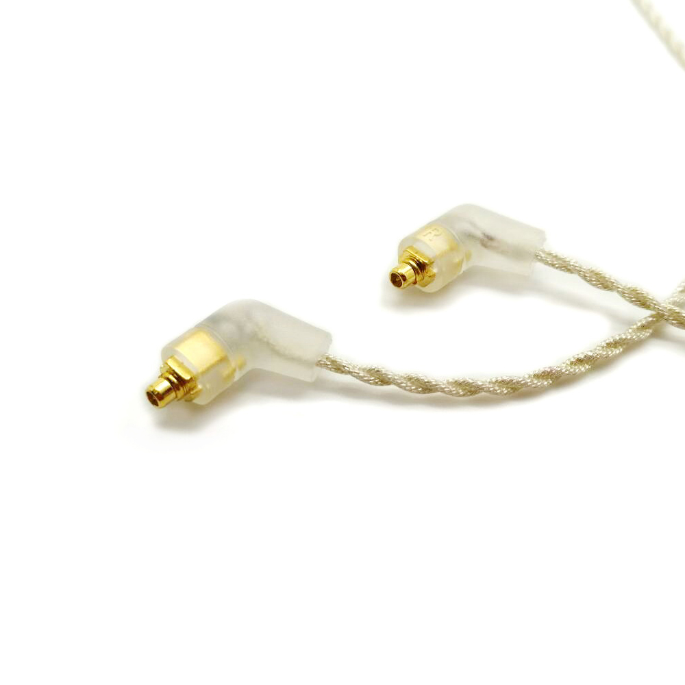 ขาย X-Tips silver fox สาย mmcx ขั้ว shure 0.75mm