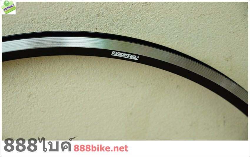 ขอบล้ออลูมิเนียมสองชั้น Hashiru 27.5 x 1.75 (650B) 32 รู ขอบเรียบ (ต่อวง)