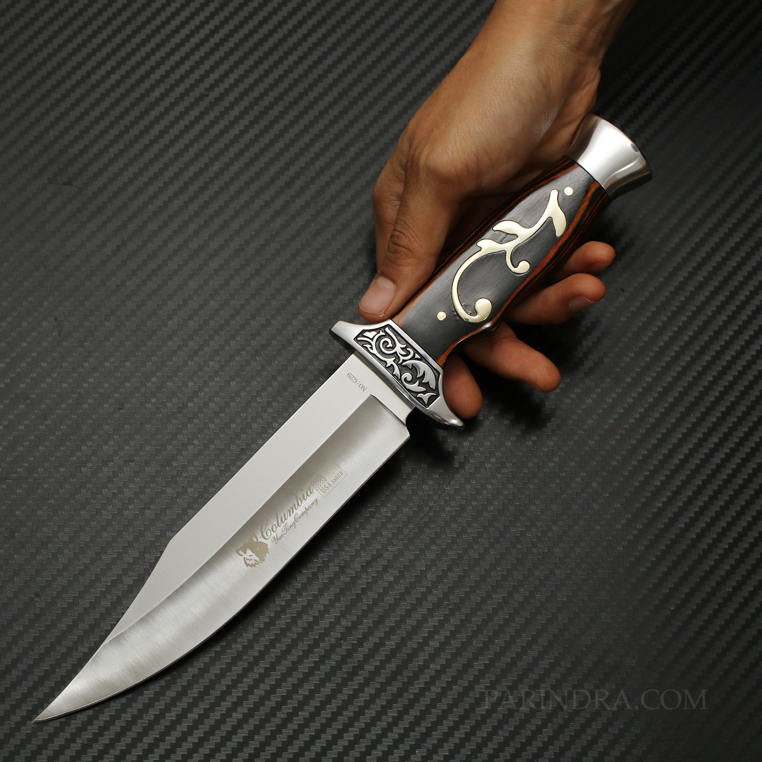 มีดเดินป่า COLUMBIA รุ่น G29 ใบมีดสวย คมมาก