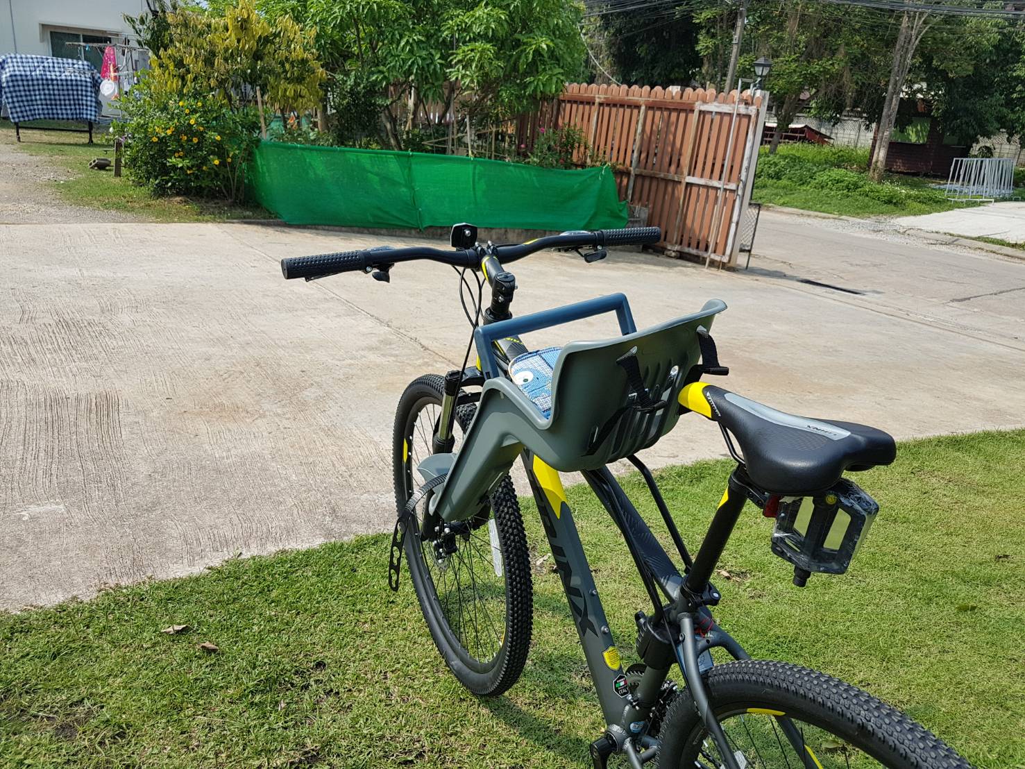 เก้าอี้เด็ก Bicycle seat for children CPt-908E(Taiwan) มีขาเหล็ก