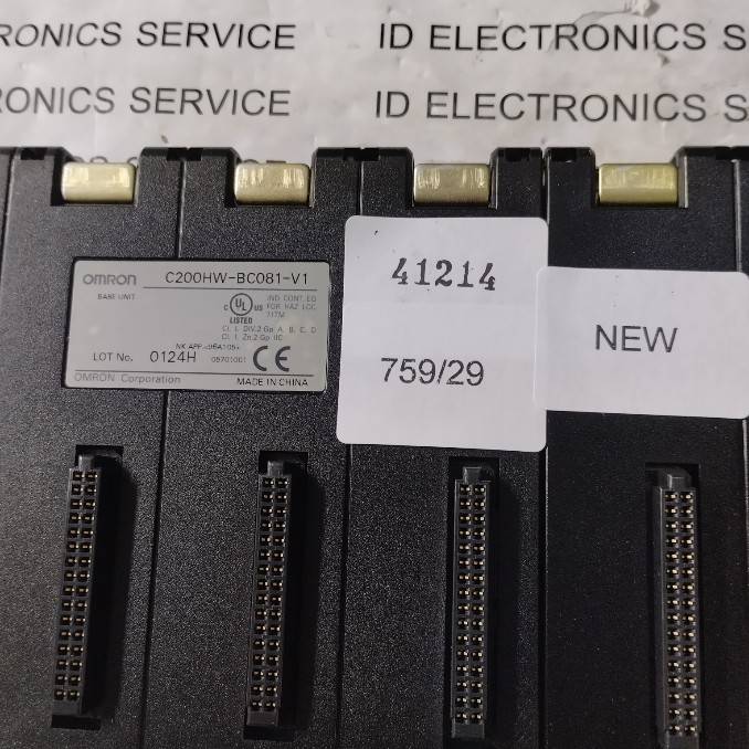 C200HW-BC081-V1 BASE UNIT “ OMRON ”