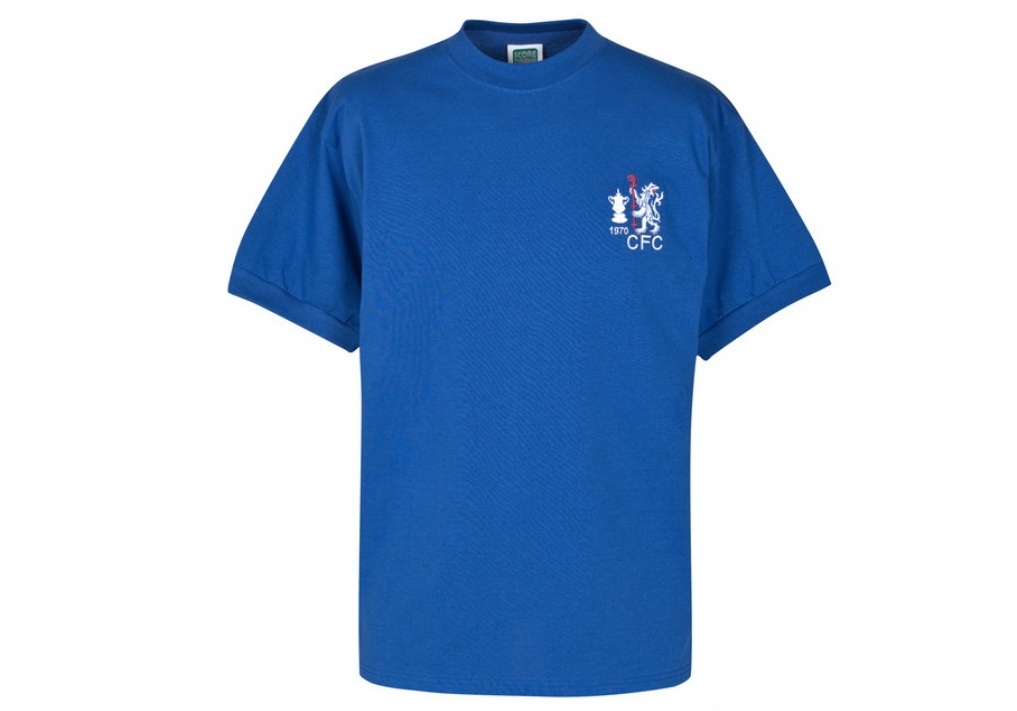 เสื้อบอล ย้อนยุค เชลซี ของแท้ 100% Chelsea 1970 FA Cup Winners Shirt สวมใส่ เป็นของฝาก ที่ระลึก ของสะสม ของขวัญ แด่คนสำคัญ