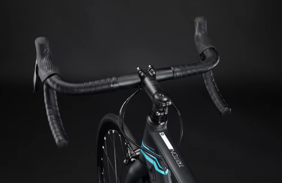 จักรยานเสือหมอบ SUNPEED TRITON | เฟรมอลูมิเนียม | เกียร์ SENSAH REFLEX 16 สปีด | ล้อ 700C | สีเทา น้ำเงิน ดำ