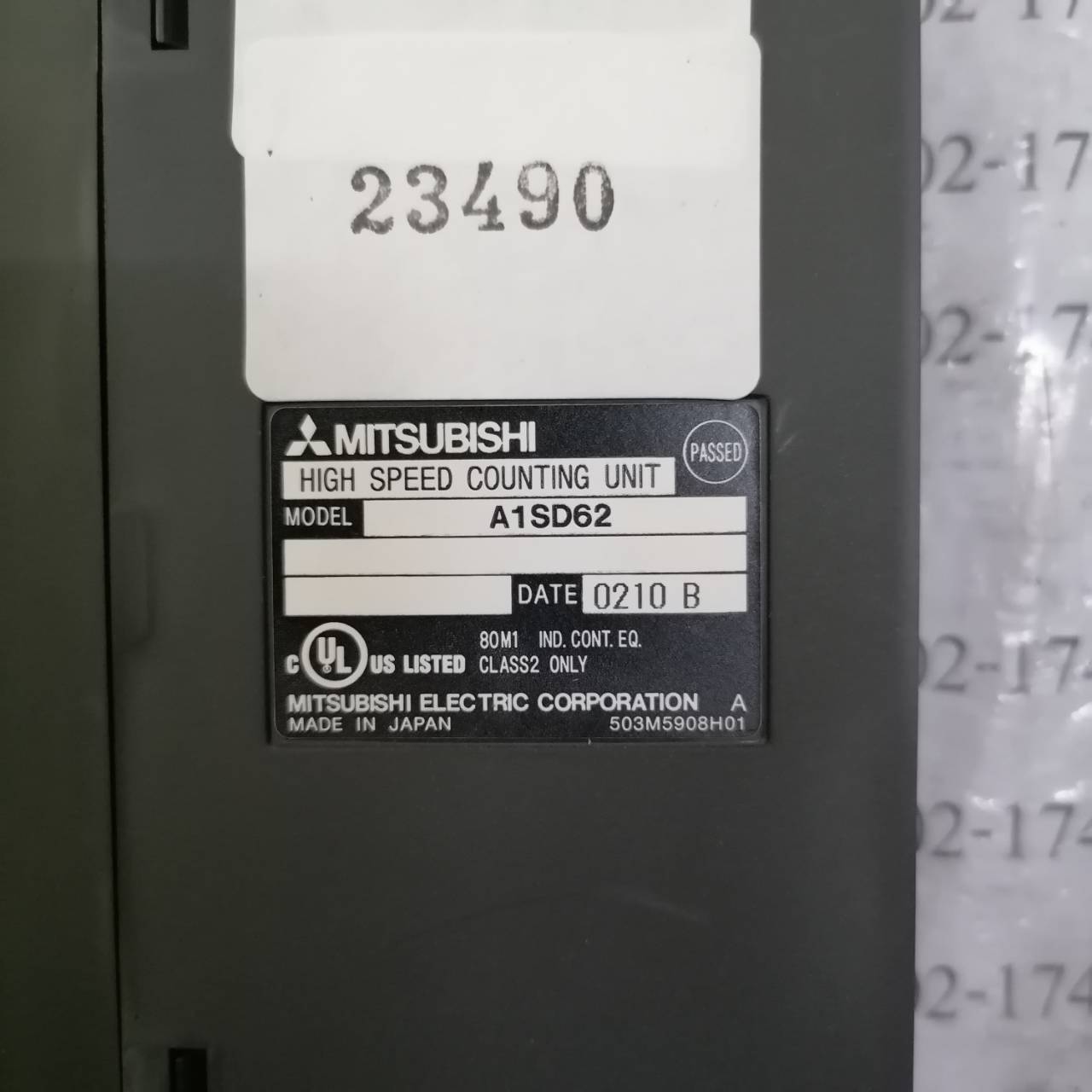 PLC “ MITSUBISHI ” รุ่น A1SD62