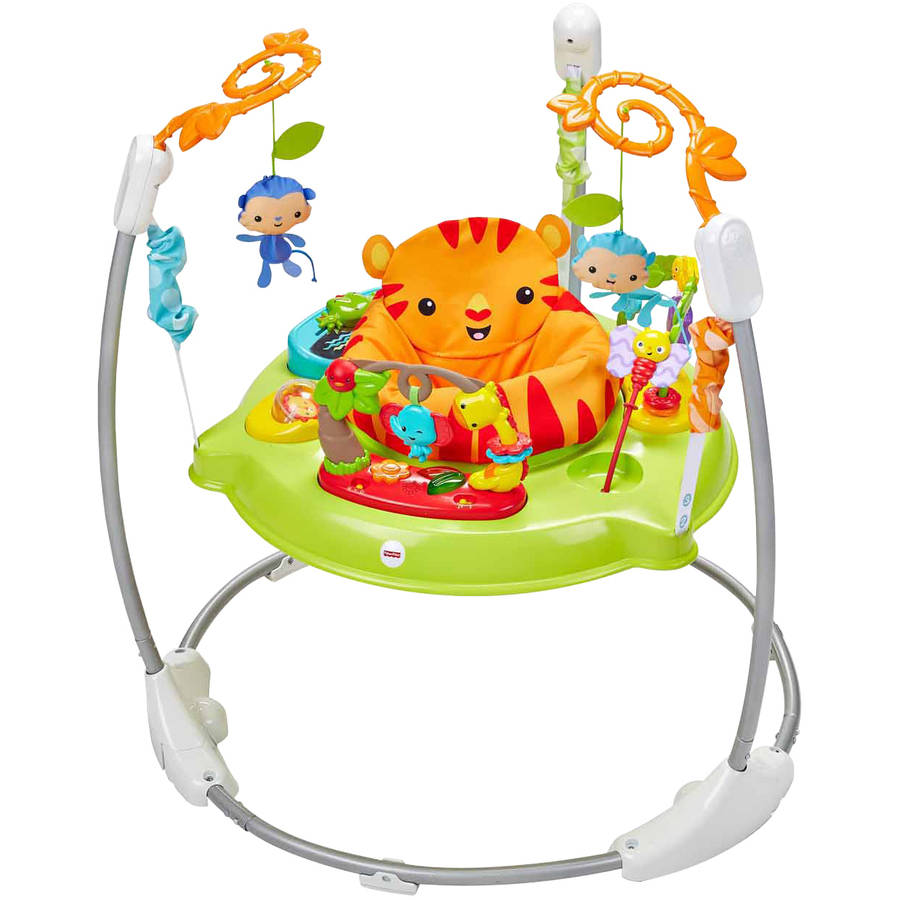 Fisher Price Roarin’ Rainforest Jumperoo จั๊มเปอร์ยอดฮิตที่ทุกบ้านมี รุ่นใหม่ล่าสุด