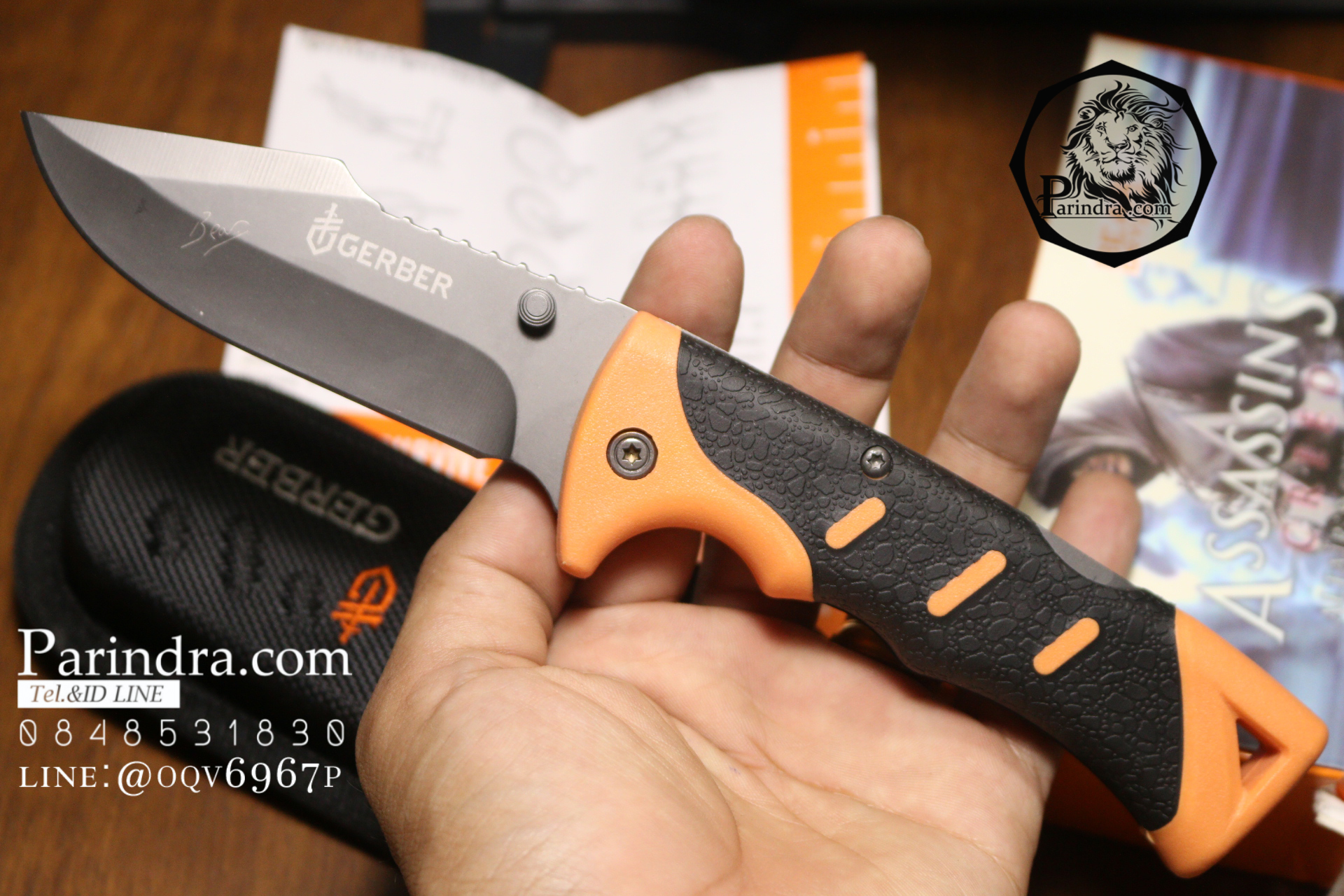 มีด Gerber Assassins Creed Altair's Chronicles (OEM) ใบเรียบ
