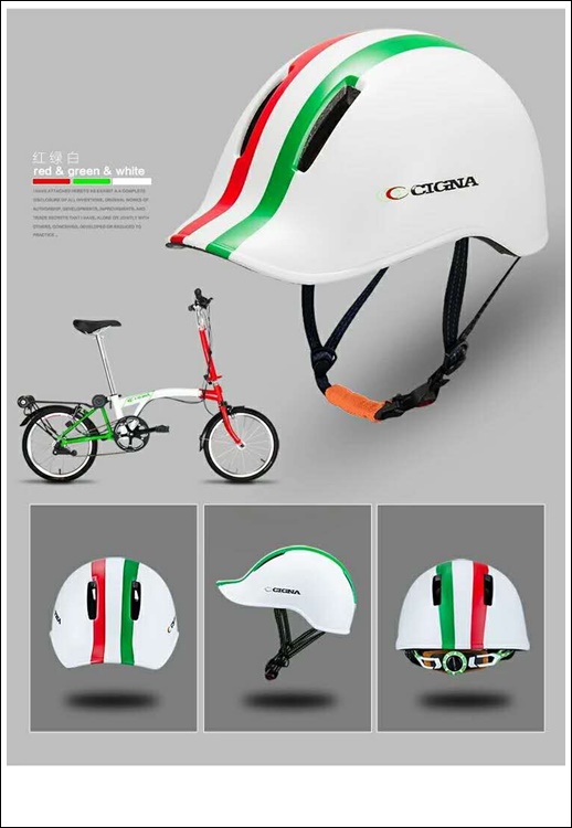 หมวกจักรยาน CIGNA HELMET URBAN ,TT-13 (เฉพาะหมวก) มีสินค้าสีน้ำเงินส้มเท่านั้น