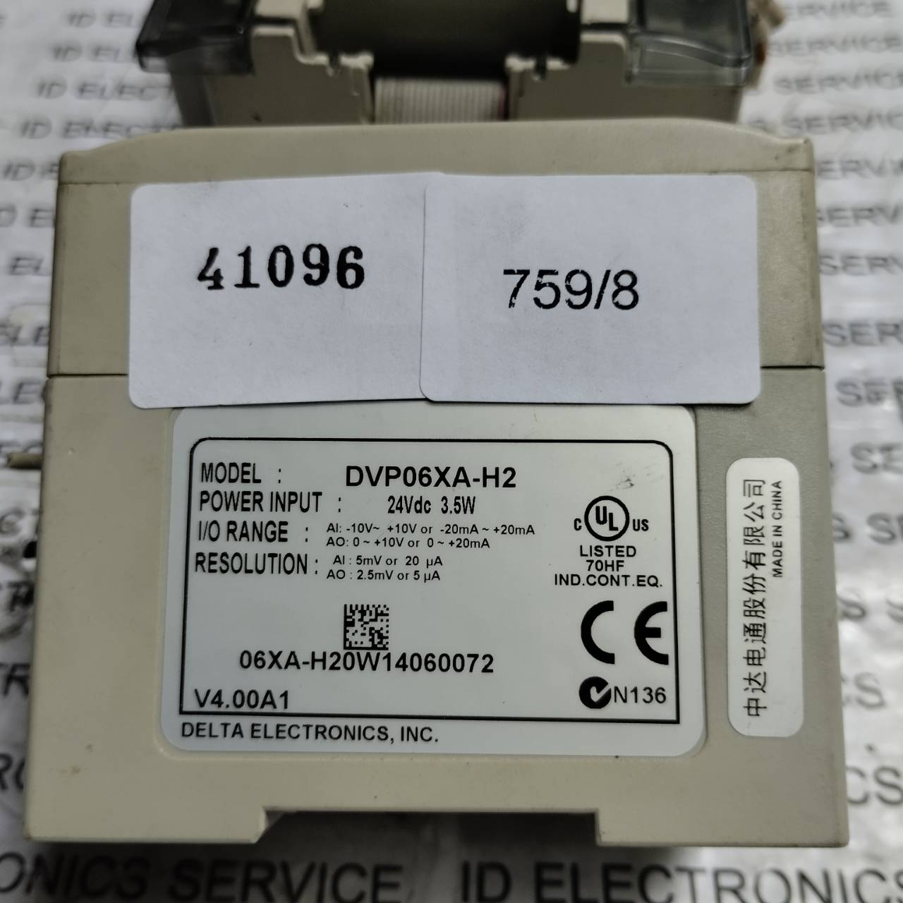 DVP06XA-H2 PLC " DELTA "