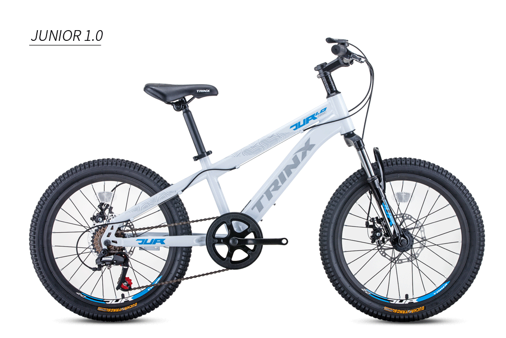 จักรยานเด็ก TRINX JUNIOR 1.0 เกียร์ชิมาโน่ 6 สปีด เฟรมเหล็ก ล้อ 20 นิ้ว, TRINX MY2020