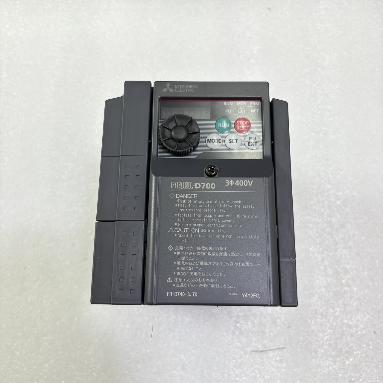 FR-D740-3.7K INVERTER " MITSUBISH "