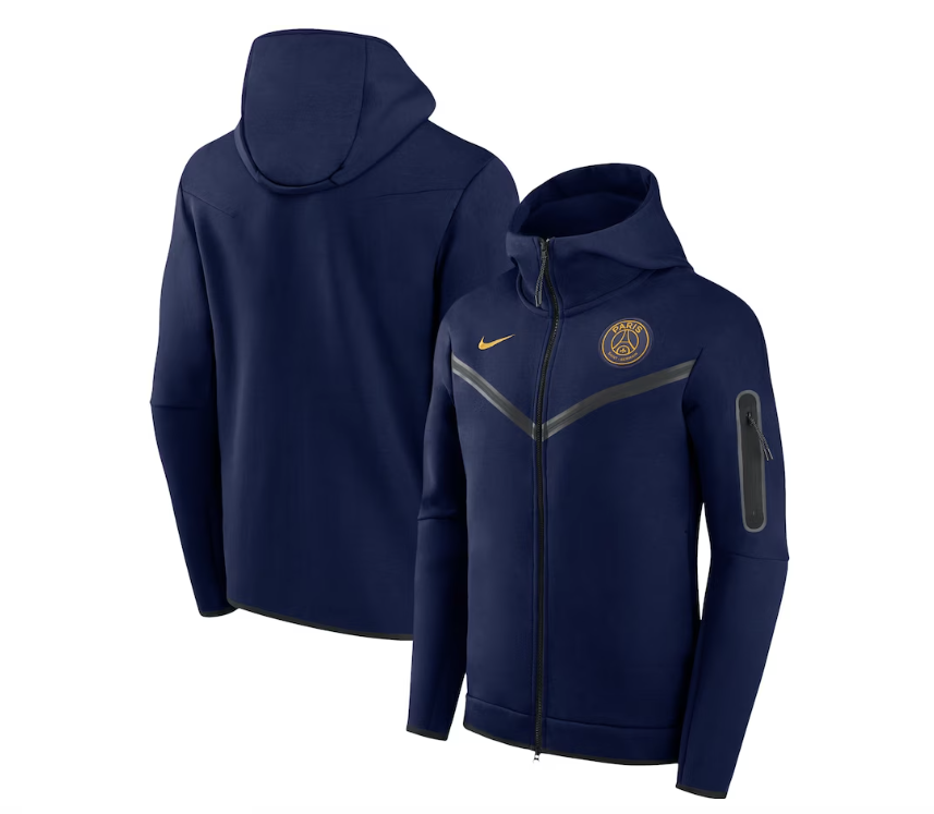 เสื้อฮู้ดปารีสแซงต์แชร์กแมง Nike Tech Fleece Zip Thru Hoodie ของแท้
