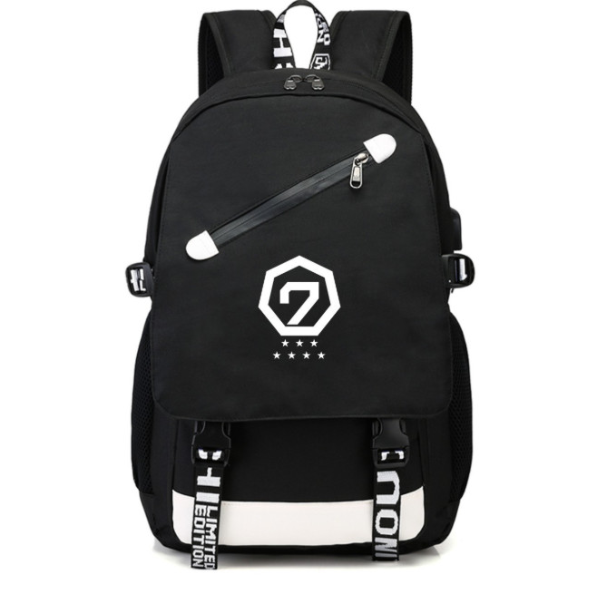 กระเป๋าเป้ GOT7 แบบมีช่องเสียบสาย USB