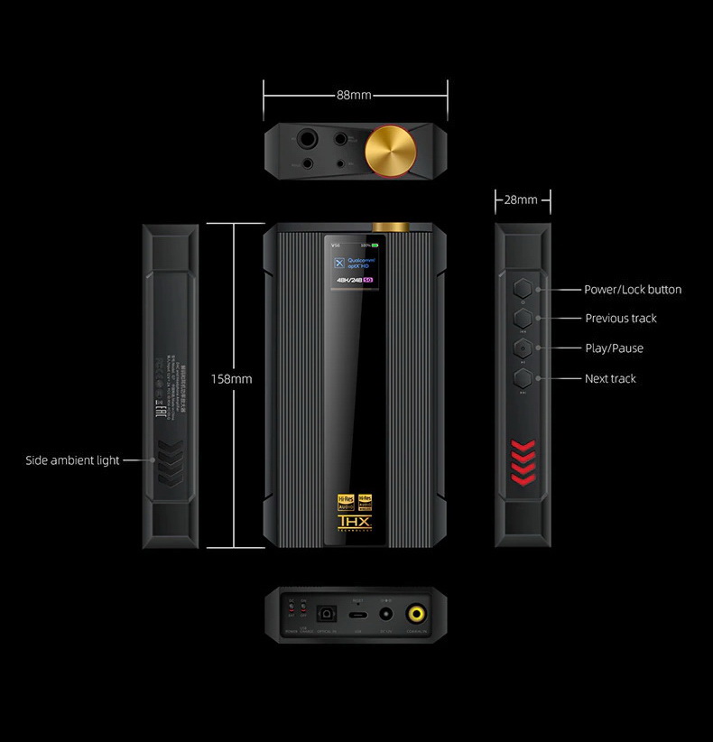 FiiO Q7 ของแท้ รับประกันศูนย์ไทย Bluetooth DAC/AMP พกพา ระดับเรือธง รองรับ Dual Hi-Res
