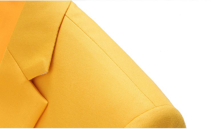 Pre-order ชุดสูทชาย สีส้ม สไตล์เกาหลี พร้อมเสื้อกั๊ก