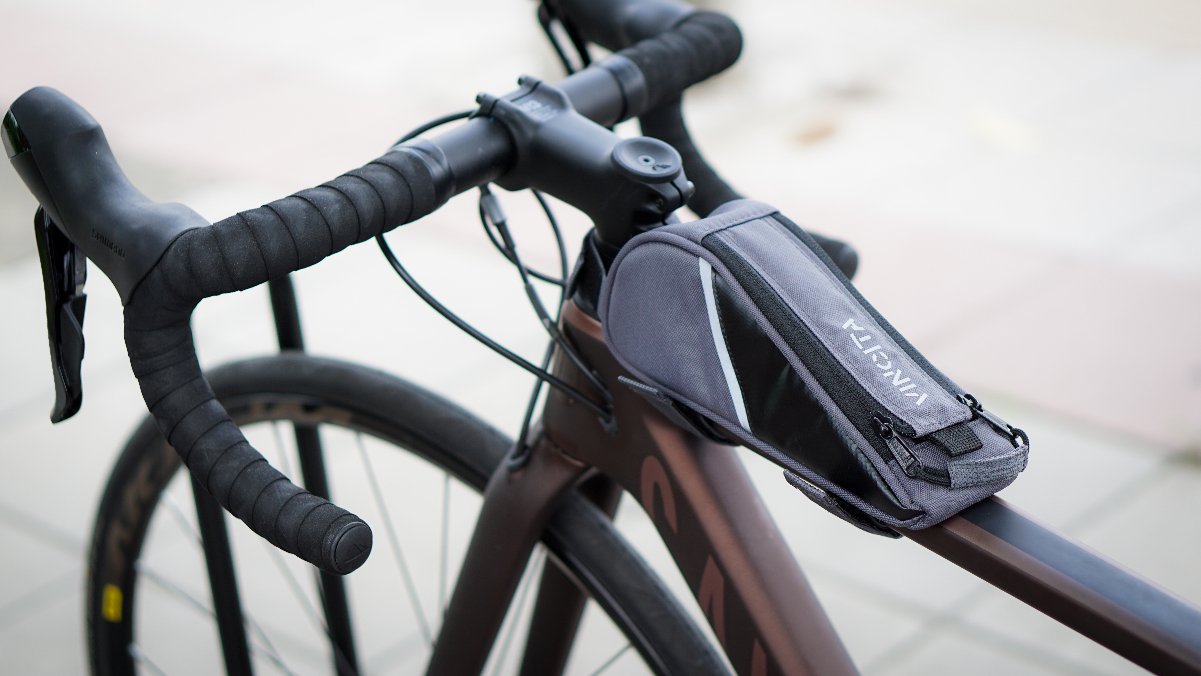 กระเป๋าบนเฟรมสำหรับเสือหมอบ VINCITA, B026R TOP TUBE BAG FOR ROAD BIKE