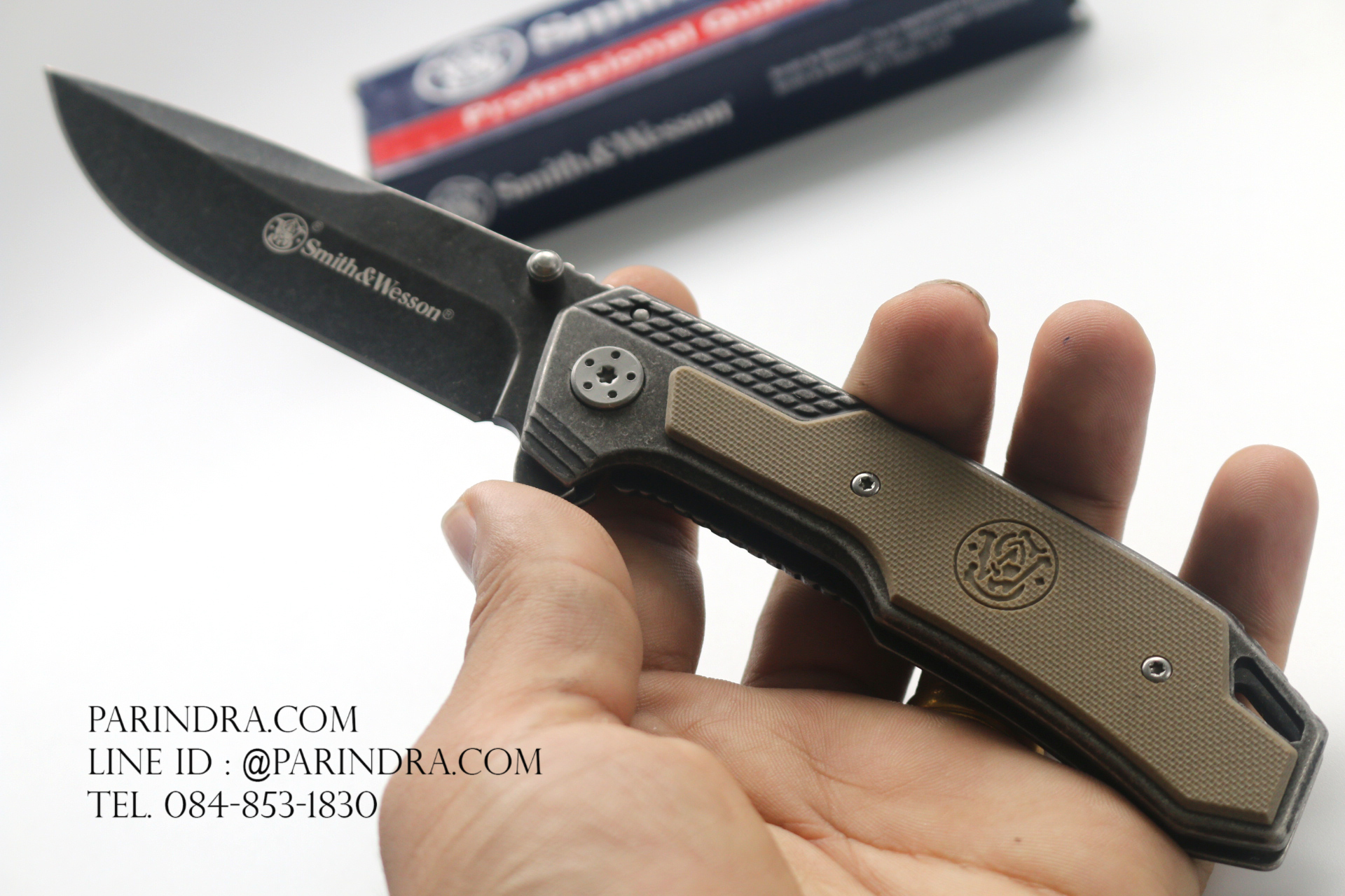 มีดพับ Smith & Wesson SW609 Stone Washed (OEM)