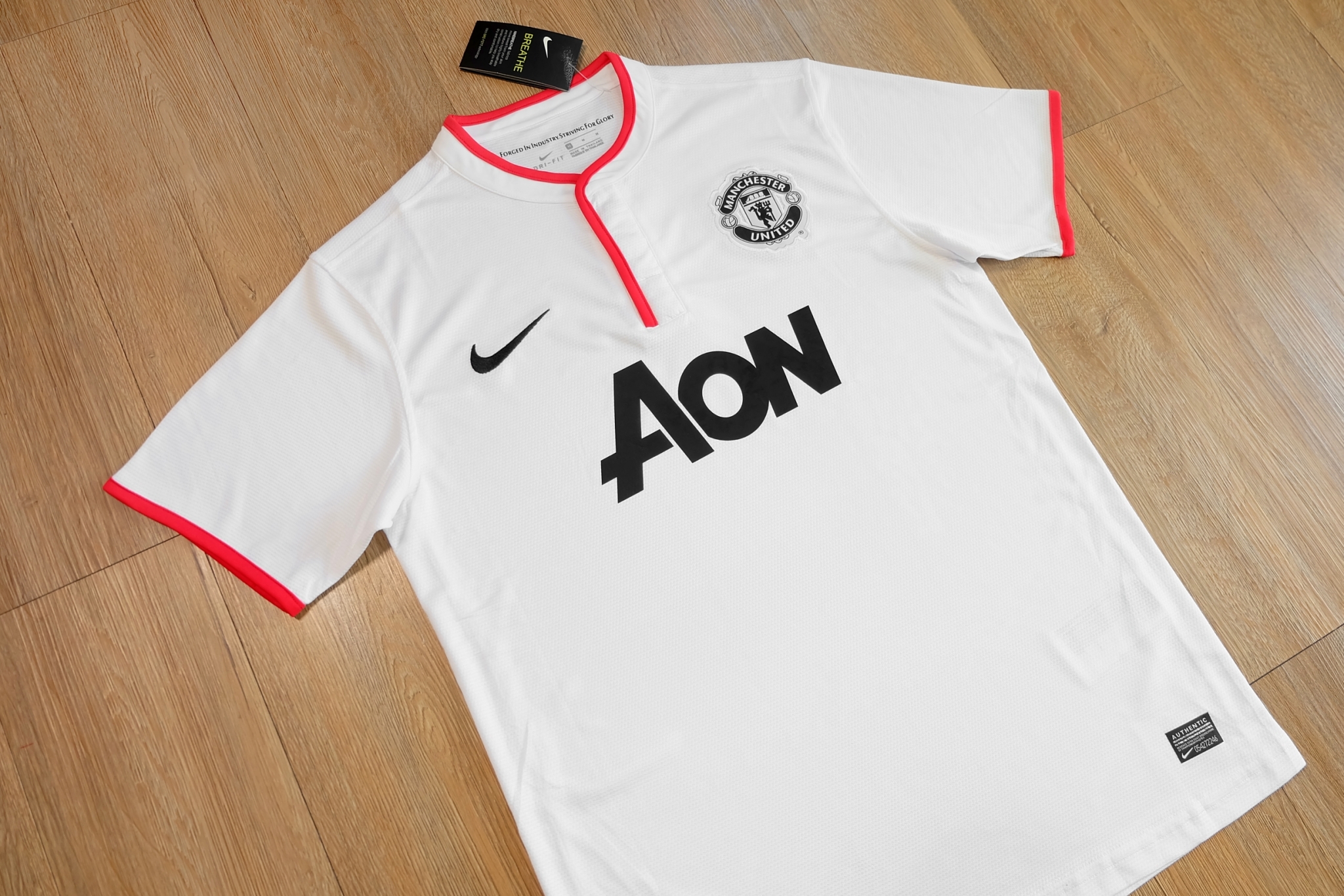 Manchester United 2012/13 Away Vintage Jersey เสื้อฟุตบอลแมนยูย้อนยุค AON