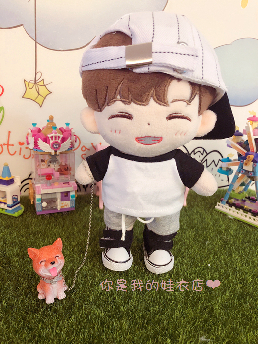 หมวกฮิฟฮอฟ NY สำหรับตุ๊กตา 15-20 cm.