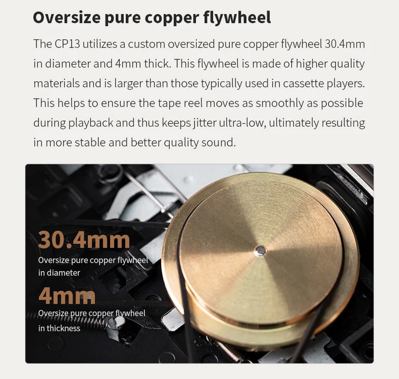 FiiO CP13 เครื่องเล่นเทปคาสเซ็ทพกพาสไตล์ RETRO (ซาวด์อะเบาท์) คุณภาพสูง