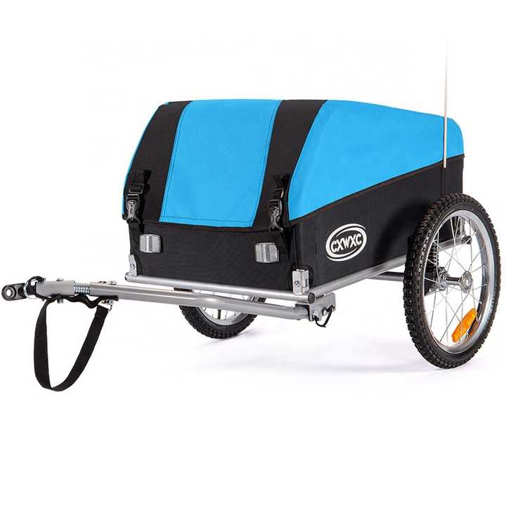 รถพ่วงจักรยาน RayLights Bicycle trailer for Pet and cargo bicycle for advertising trailer