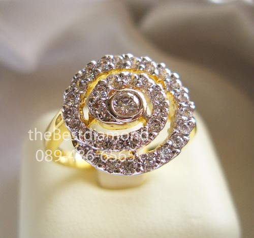 BR516+++แหวนเพชร cz ขดหอย+++Modern มากๆๆ เหมือนออกมาจาก catalog ร้านจิวฯ เลยค่ะ แบบ INtrend สุดๆๆๆ เพชรวิบๆๆ