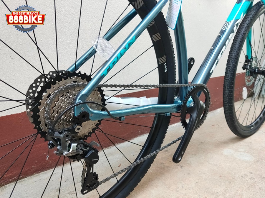 จักรยานเสือหมอบ TRINX RISE 2.0 GRAVEL BIKE เฟรมอลูตะเกียบคาร์บอน 11สปีด 2022 (NEW GTR2.0)