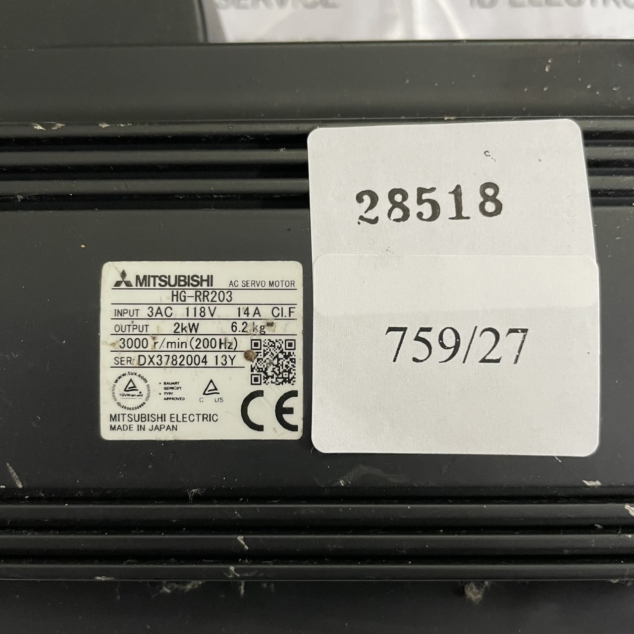 HG-RR203 SERVO MOTOR " MITSUBISHI "