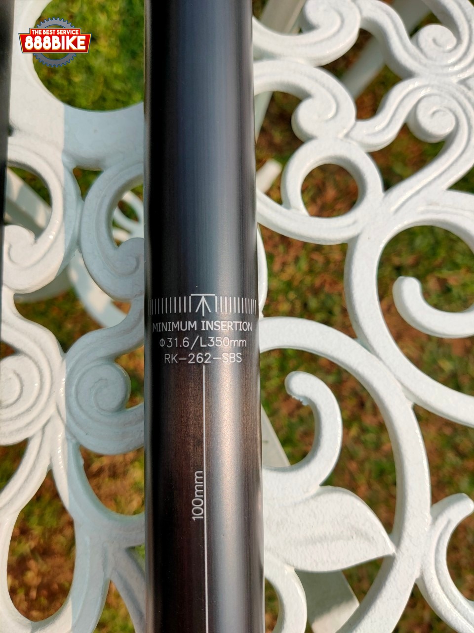 FSA SL-K SBS SB20 CARBON SEATPOST หลักอานหมอบ, ขนาด 31.6MM, ยาว 350MM, สีแดง, สีเทา