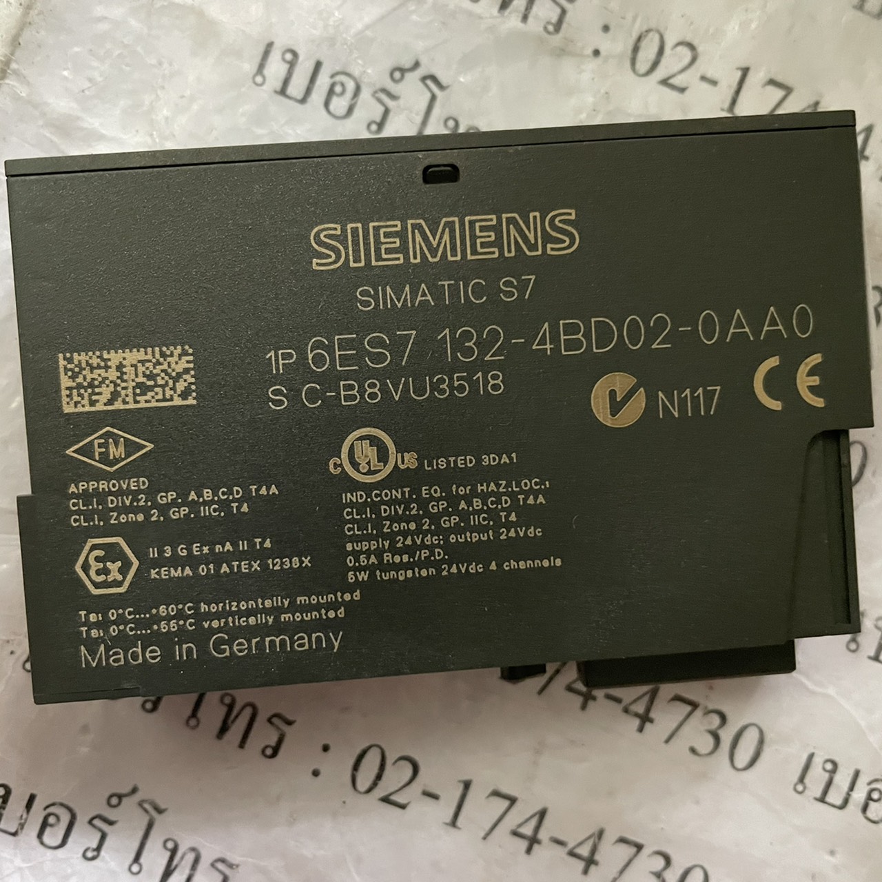 6ES7 132-4BD02-0AA0 PLC " SIEMENS "