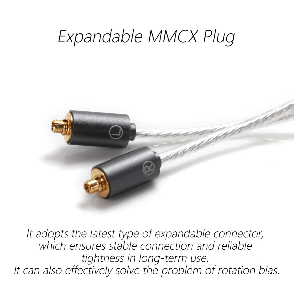 ขาย DD BC120A Clouds สายอัพเกรดหูฟัง ทองแดง 6N OCC ชุบเงินถัก