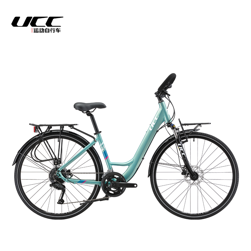 UCC New Lantis 700C Trekking Bike 2×9 สปีด ดิสก์เบรกไฮดรอลิก เฟรม AL6061 แฮนด์บัตเตอร์ฟลาย น้ำหนัก 13.5–15.5 กก. รุ่นใหม่ 2025