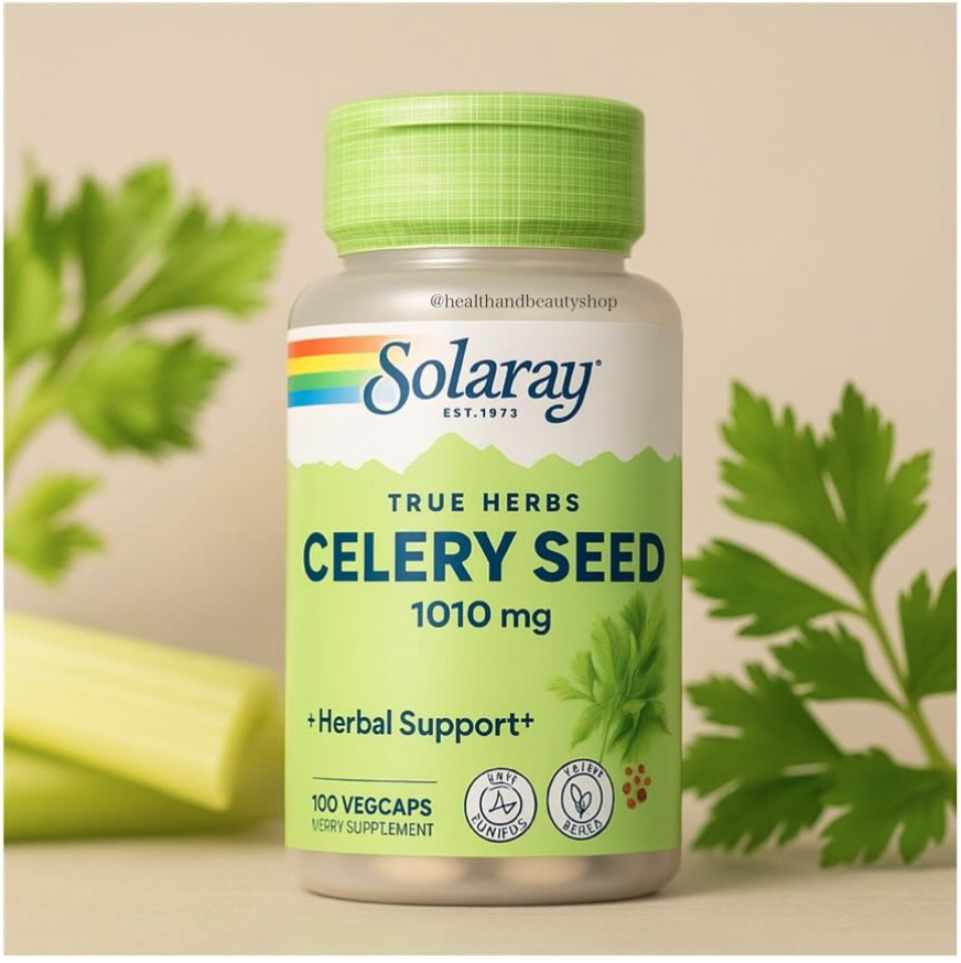 # ความดัน # Solaray, Celery Seed, 505 mg, 100 VegCaps