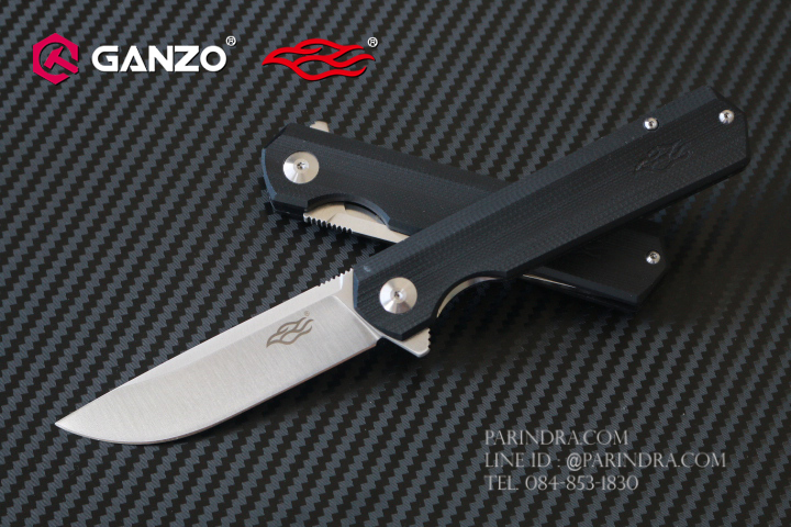 มีดพับ Ganzo กานโซ่ รุ่น FH11-BK D2 Steel ด้ามสีดำสนิท ของแท้ 100%
