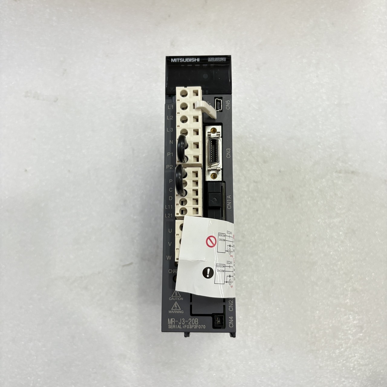 MR-J3-20B SERVO DRIVE " MITSUBISHI "