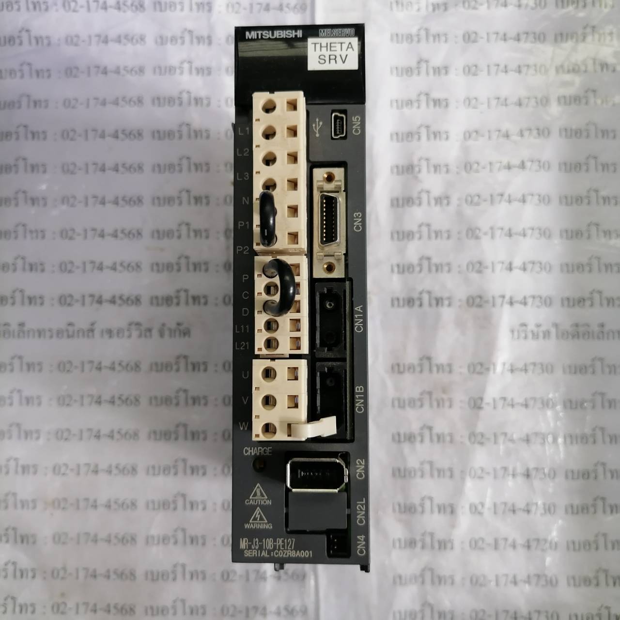 MR-J3-10B-PE127 SERVO DRIVE " MITSUBISHI "