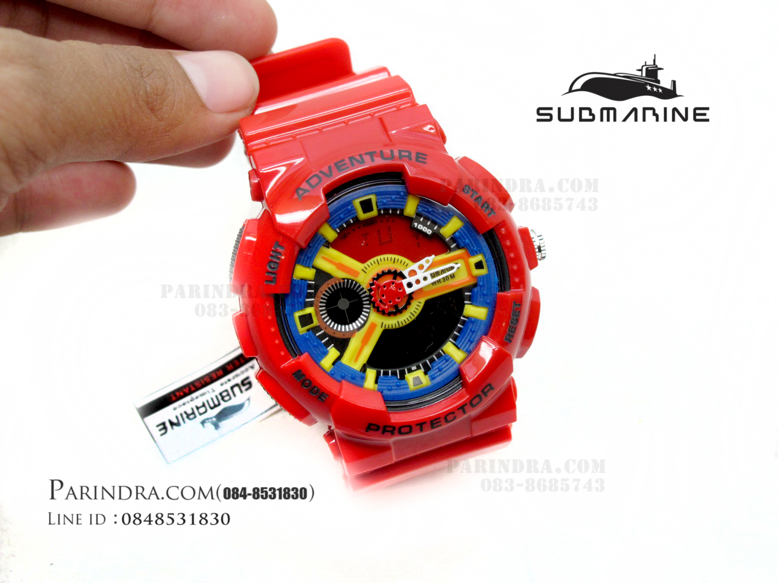 นาฬิกา US submarine Adventure Protector รุ่น TP3163M แดง