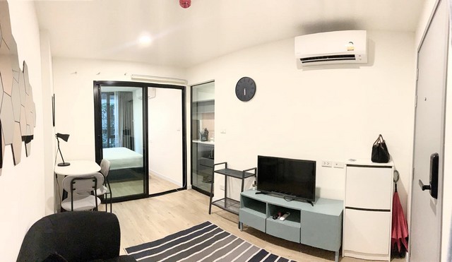 ให้เช่าคอนโด แอททิจูด ม.กรุงเทพ ตึกC 28 ตร.ม.เครื่องใช้ไฟฟ้าครบ ตรงข้างข้าม ม.กรุงเทพ