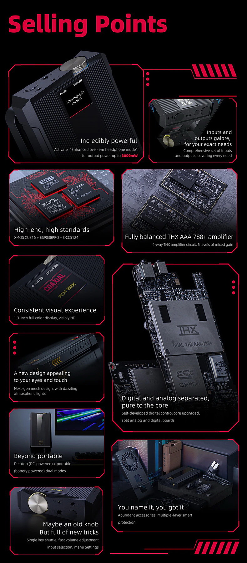 FiiO Q7 ของแท้ รับประกันศูนย์ไทย Bluetooth DAC/AMP พกพา ระดับเรือธง รองรับ Dual Hi-Res