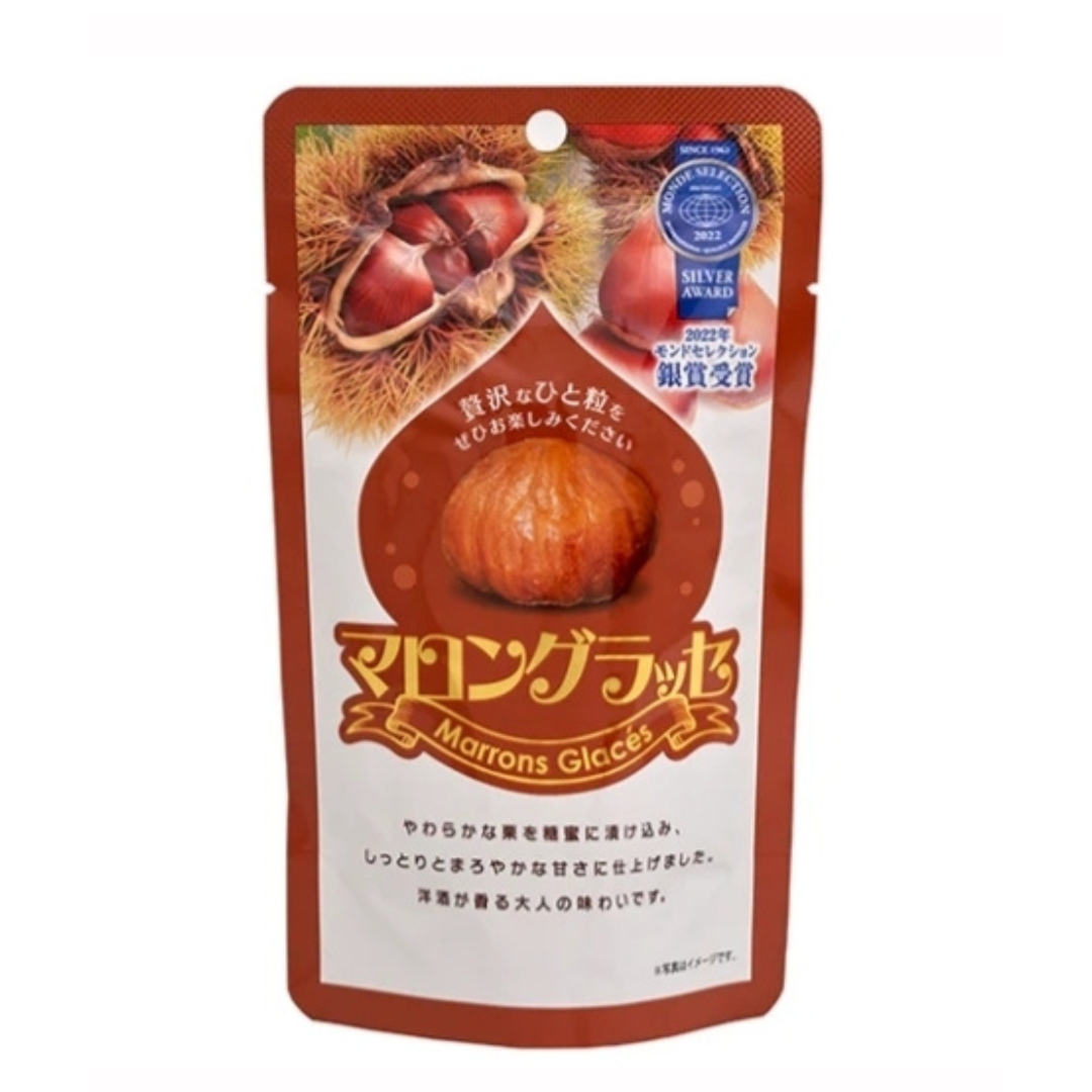 Marrons Glace เกาลัดพรีเมียม รางวัล Monde Selection บรรจุ 40 g.