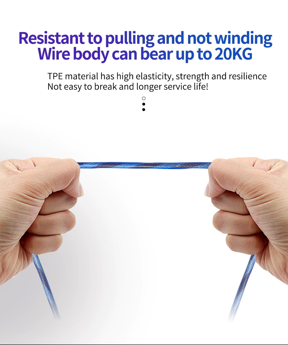 สายหูฟัง KZ NEO StarLight สาย OCC ชุบเงินถักขั้ว KZพินC