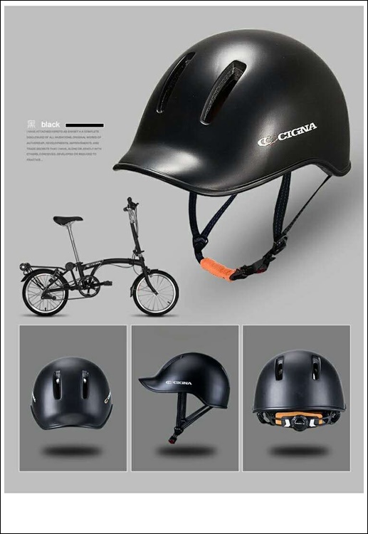 หมวกจักรยาน CIGNA HELMET URBAN ,TT-13 (เฉพาะหมวก) มีสินค้าสีน้ำเงินส้มเท่านั้น